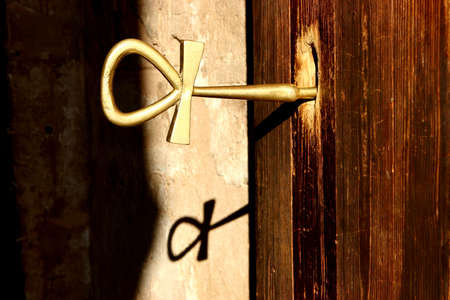 the key of life of ancient egyptの写真素材