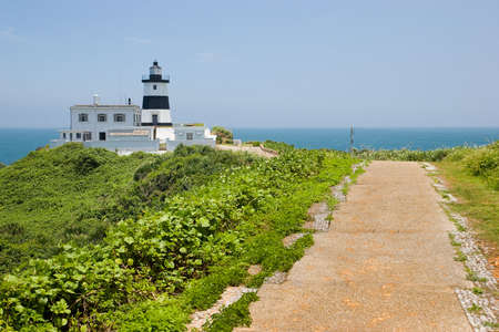 footpath to the seaの写真素材