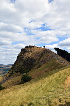 Beautiful landscape of the Peak District National Park, Derbyshire, United Kingdom, the first...