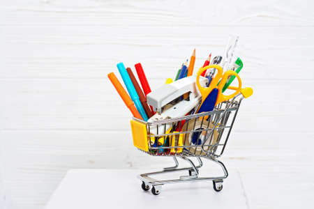 Back to School and Shopping conceptの写真素材