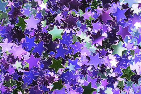 Close up background of purple stars.の写真素材