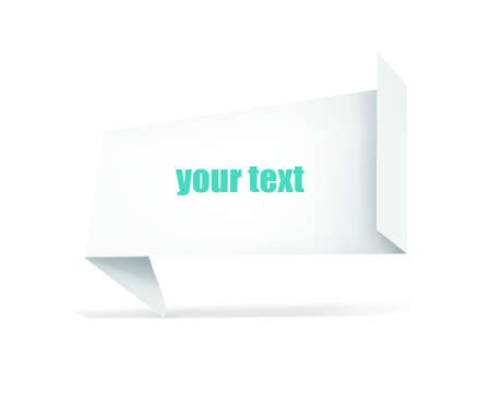 Abstract speech bubbleのイラスト素材