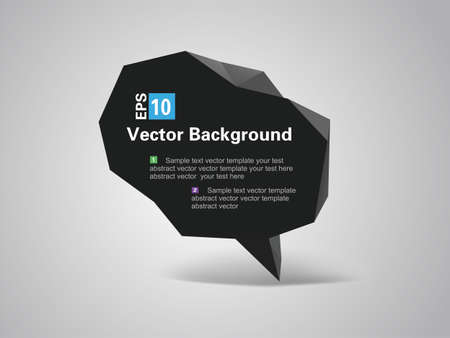 Modern Design Layout, Speech bubbleのイラスト素材