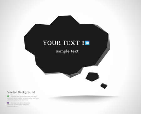 Modern Design Layout, Speech bubbleのイラスト素材