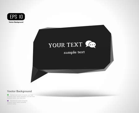 Modern Design Layout, Speech bubbleのイラスト素材
