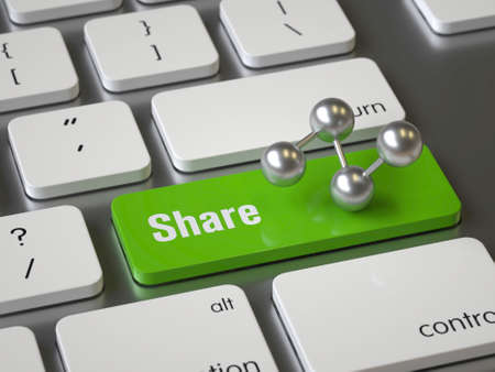 Share key on the keyboard