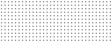 Black dot grid notebook page template on white background. Bullet journal texture. Round points seamless pattern. School or office paper background. Vector graphic illustrationのイラスト素材