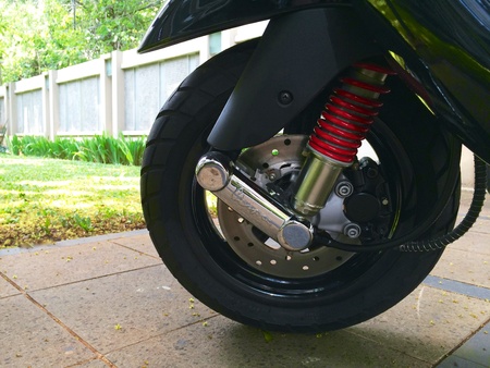 Front vespa wheel
