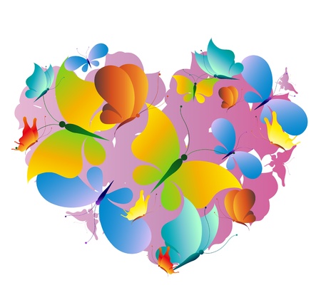 butterfly, butterflies, vectorのイラスト素材