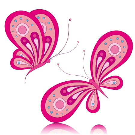 butterfly, butterflies, vectorのイラスト素材