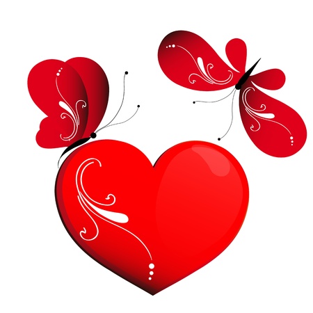 heart design vectorのイラスト素材