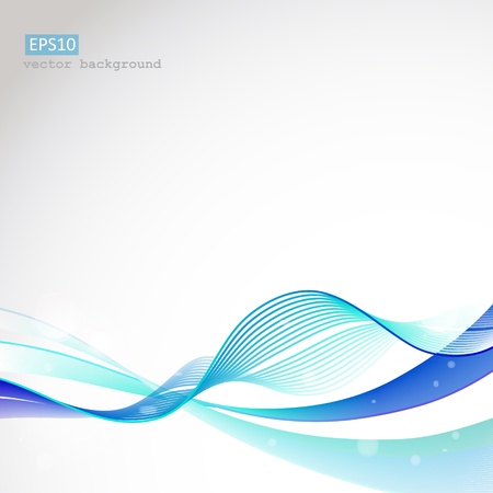 abstract waves vectorのイラスト素材