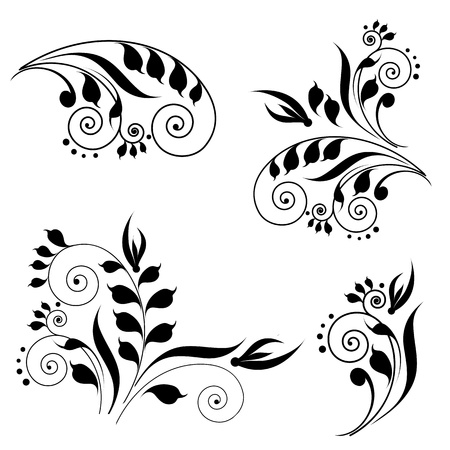 swirls design のイラスト素材