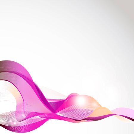 abstract waves vectorのイラスト素材