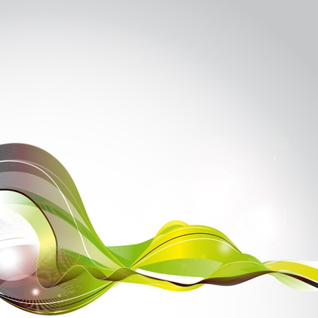 abstract waves vectorのイラスト素材