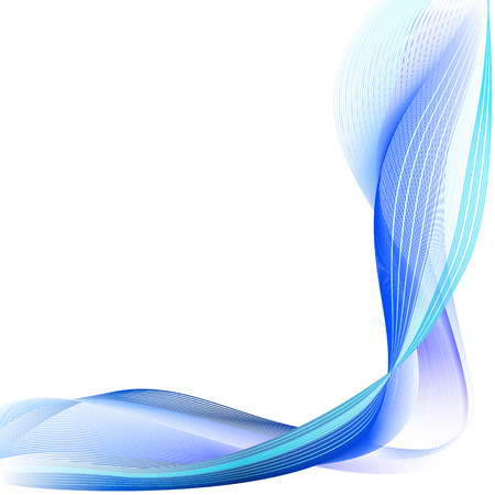 abstract waves designのイラスト素材