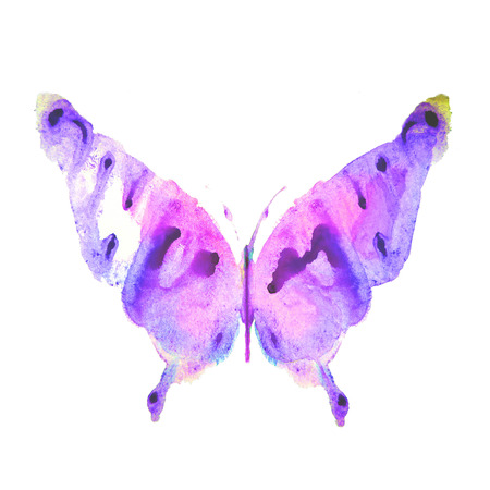 butterfly,watercolor designの写真素材