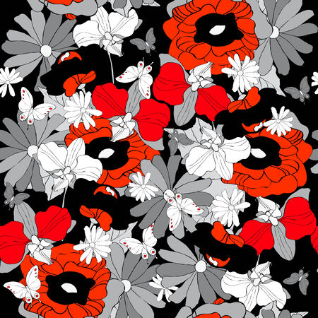 floral designのイラスト素材