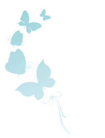 butterflies designのイラスト素材