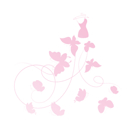dress,wedding designのイラスト素材