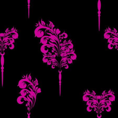 art deco swirlsのイラスト素材