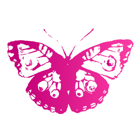 butterflies designのイラスト素材