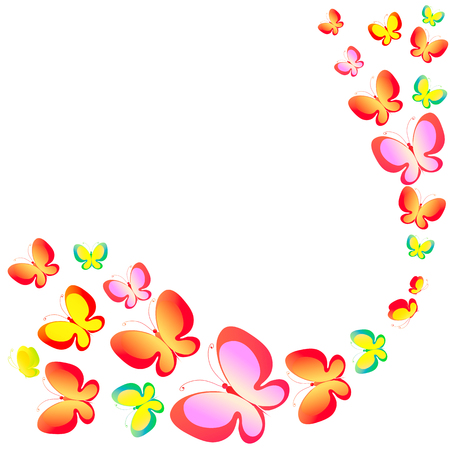 butterflies designの写真素材