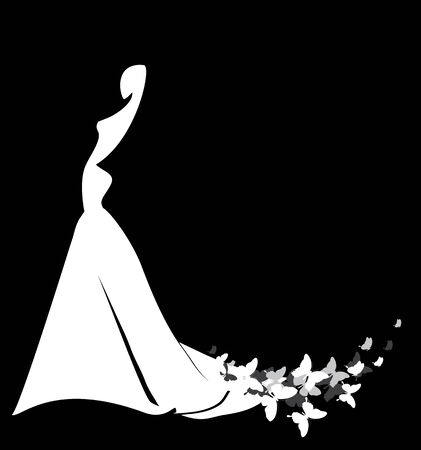 dress designのイラスト素材