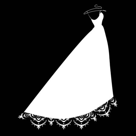 dress designのイラスト素材