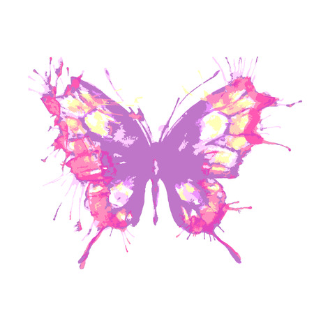 butterflies designのイラスト素材