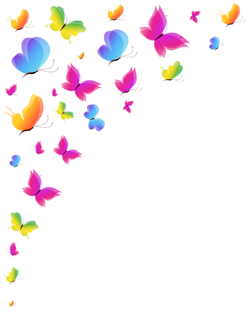 butterflies designの写真素材