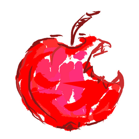 appleのイラスト素材