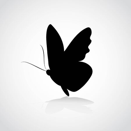 butterflies designのイラスト素材