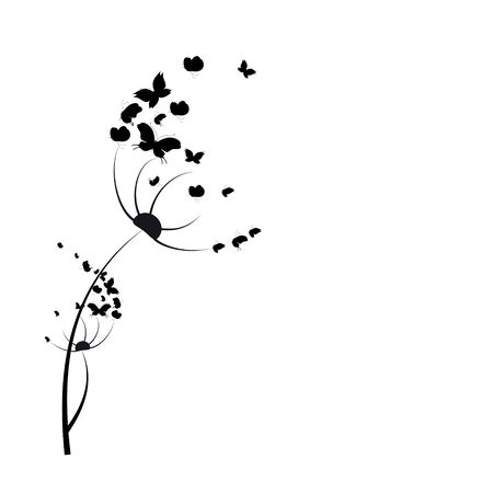 butterflies designのイラスト素材