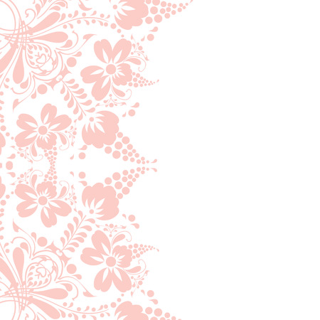 beautiful flowers card designのイラスト素材