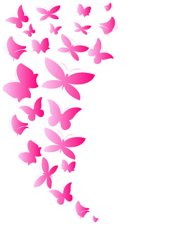 butterflies designの写真素材