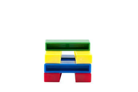 Colourful building blocks
