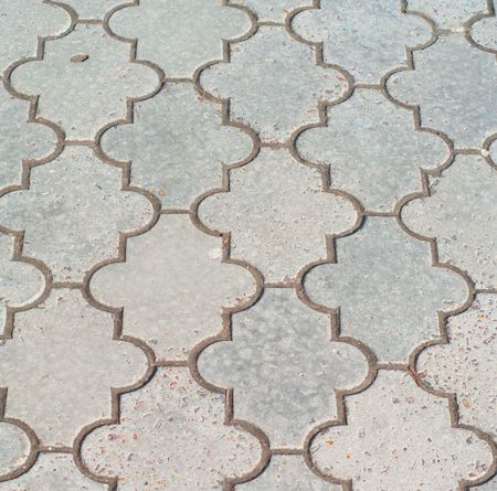  The fragment of a pavement.