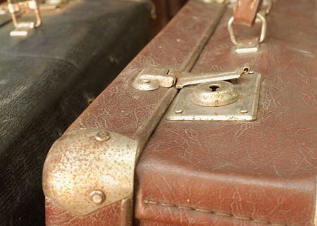 Vintage suitcaseの写真素材