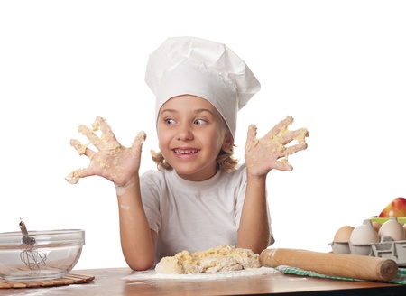 Little baker の写真素材