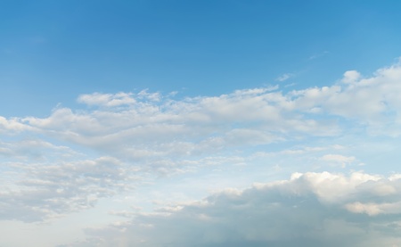 Blue sky.
