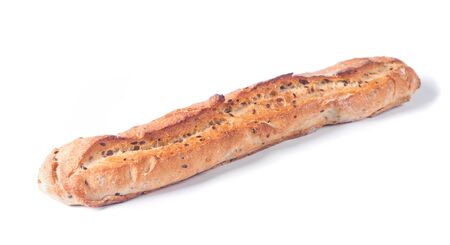 Bread isolated on white の写真素材