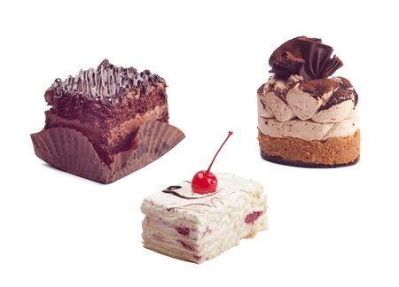 set of cakes の写真素材