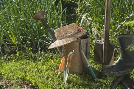 Garden toolsの写真素材