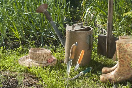 Garden toolsの写真素材