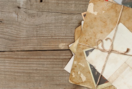 vintage background with old paperの写真素材