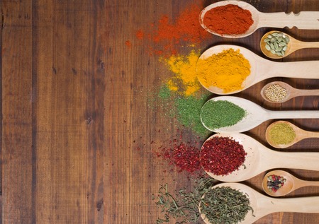 Various spices selection.の写真素材