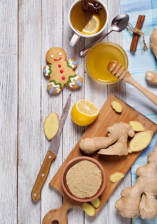Ginger teaの写真素材