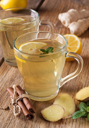 Ginger teaの写真素材