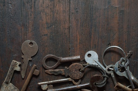 vintage keyの写真素材